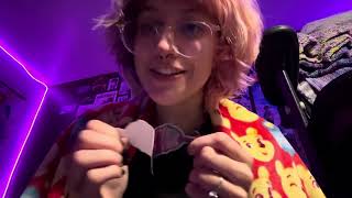 ASMR let me reassure you and put stickers on your cute face sweet affirmation and support lofi [upl. by Ermengarde]