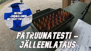 Testiammunnat 65x55 amp 308win amp 375HampH  Patruunoiden lataus 4K [upl. by Zanze]