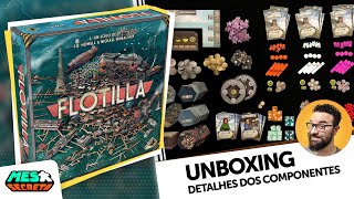 Flotilla  Detalhes dos componentes  Unboxing [upl. by Ikilisav568]