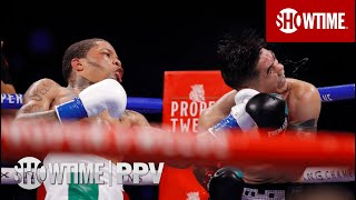 Gervonta Davis KOs Leo Santa Cruz With Vicious Uppercut  SHOWTIME PPV [upl. by Aihsilef]