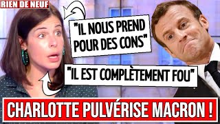 CHARLOTTE DORNELLAS détruit EMMANUEL MACRON et cest UN RÉGAL [upl. by Bullivant]