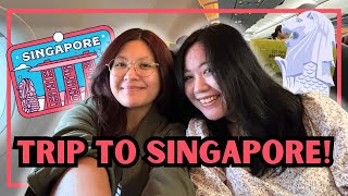 MY FIRST BIG GIRL TRIP 🇸🇬✈️  SINGAPORE 2024 PART 1 [upl. by Nehttam623]