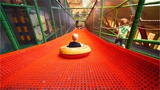 Part 24 Indoor Playground Fun for Kids and Family at Lek amp Bus Nacka [upl. by Greeson283]