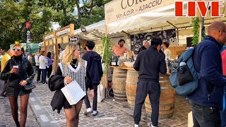 MONTMARTRE FÊTE DES VENDANGES Live Streaming 07OCTOBER2022 [upl. by Kathie]