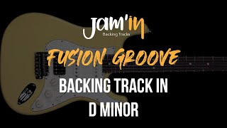 Fusion Groove Guitar Backing Track in D Minor [upl. by Saihttam]