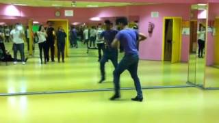 Clase de salsa en linea Gaby y Estefy [upl. by Kovacs282]