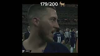 Hazard 💔 200 subs todayfootball edit viral [upl. by Itsirc]