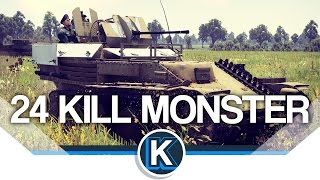 War Thunder  Gepard SPAA  24 Kill MONSTER Game [upl. by Notlek]