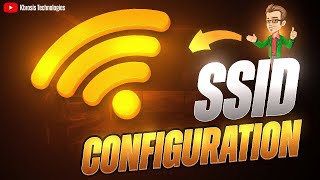 What is SSID How to Configure SSID in wireless  Kbrosis Technologies [upl. by Sim]