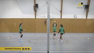 Volleyball DuoFibel  Übung  Zielpritschen [upl. by Horton889]