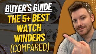 TOP 5 Best Watch Winders  Best Watch Winder Box Review 2024 [upl. by Jegger578]