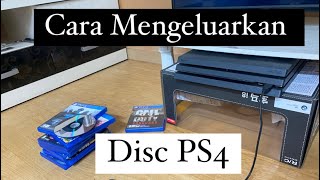 Cara simpel mengeluarkan Kasetdisc PS4 ‼️⁉️ [upl. by Anurag]