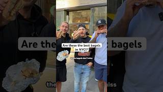 Is this NYC’s Best Bagel 🥯🔥 bagels nyc bagel [upl. by Carling]