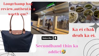 Kan dineoutLongchamp le plaige bag review [upl. by Ahael]