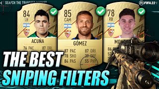 Best Sniping Filter In Fifa 22 😯  Fifa 22 ULTIMATE TEAM [upl. by Goldy]