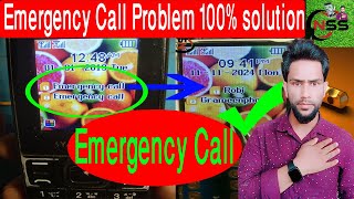 Emergency Call no service Problem Remove for button phone Step By Step NOYONSHATOTASERVICE [upl. by Siletotsira666]