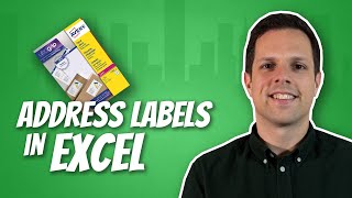 How to print mailing labels from Excel [upl. by Nealon]