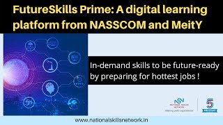 FutureSkills Prime A digital learning platform from NASSCOM and MeitY [upl. by Dyoll]