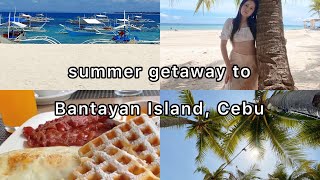 PART 1 Summer Getaway to Bantayan Island 🇵🇭 w Itinerary  Budget Island Hopping amp Food Trip [upl. by Filberto]