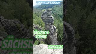 KANZELSTEIN  Wandertag in der sächsischen Schweiz  Heimat und Natur in Sachsen [upl. by Kostival459]