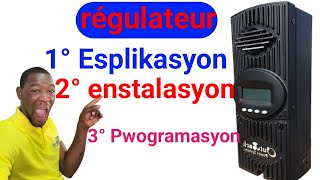 Régulateur outback flexmax 80A e 60A esplikasyon [upl. by Aihsenyt413]