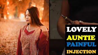 POV Auntie Injection by medical student EP 01 Painful injection indian woman ইঞ্জেকশান bts [upl. by Eylrac]