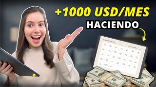 🍀Gana 1100 USDMES Trabaja en línea desde casa  Gana dinero en internet Sin EXPERIENCIA [upl. by Atikal]