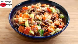 Healthy Quinoa Salad Recipe For Weight Loss  Dinner Recipes  Skinny Recipes To Lose Weight Fast [upl. by Eerak153]