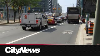 Toronto Councillor hopes Spadina bus lane will ease traffic congestion [upl. by Llerrad317]