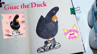 Guac Duck from Noodle and Bun  drawing video [upl. by Richey]