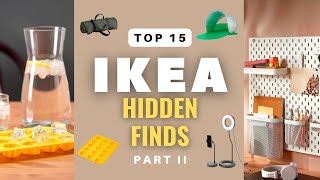 IKEA Top 15 Hidden Finds II Transform Your Living with These Ingenious Home amp Organization Products [upl. by Engis]