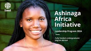 Ashinaga Africa Initiative for undergraduate degree abroad on call 20232024 [upl. by Beera]