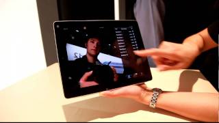 iPad 2 handson National Geographic and FaceTime [upl. by Noach]