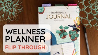 Wellness Planner Flip Through  Breathe Special Journal Review [upl. by Gwenore]