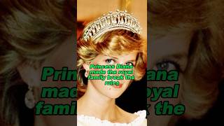 Princess Diana made the royal family break the rulesshortvideo history [upl. by Fisken]