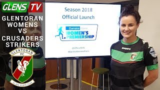 Glentoran Women vs Crusaders Strikers  18th April 2018 [upl. by Rhiamon]