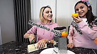 Mandalina suyu🤭🤭 RukiyeCetinkaya PrensesLinaTv [upl. by Ennaegroeg]