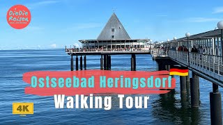 Heringsdorf  Walking Tour  Kaiserbäder  Usedom  🇩🇪 Ostsee  4K [upl. by Virginia]