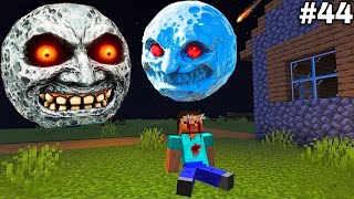 i Found Scary LUNAR MOON 😱 in Minecraft   Part44 [upl. by Eyot]