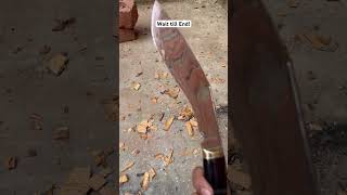 Quality Assurance By Himalayan Blades  kukriknife gurkhaknife blade khukrimaking forge usarmy [upl. by Doralynn700]