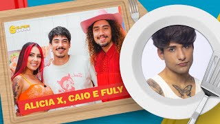 A FAZENDA SACHA VOLTA TRETANDO COM GIZELLY E SUELLEN  CAUE REVELA SEGREDO NA CABINE com ALICIA X [upl. by Avilla]