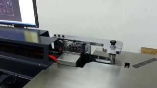 Die Board Laser Cutting Machine amp Auto Blade Bending Machine [upl. by Acnoib641]