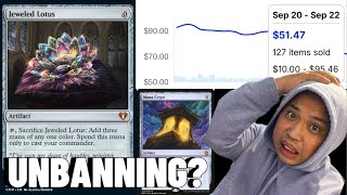 MASSIVE Buyout on all BANNED Cards  MTG Finance [upl. by Edveh419]