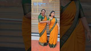 💛 YELOVE 💛 🥻Saree Draping 🥻💛 orchidbeautyparlouradoor 💛sareedraping [upl. by Pool]