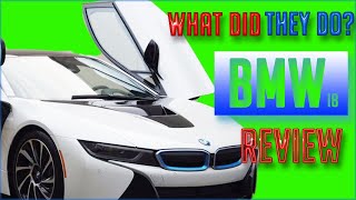 BMW i8 Pure impulse world interior Review [upl. by Negeam]