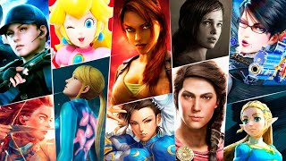 ⭐️TOP 5 Protagonistas FEMENINAS en Videojuegos ♀️ [upl. by Ideih]