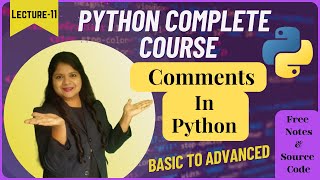 Mastering Comments in Python Singleline Multiline Python Course Lecture11 Padho Engineering [upl. by Sirrep]