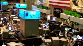 Trading Floor at New York Stock Exchange NYSE [upl. by Arbba699]