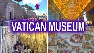 VATICAN MUSEUM  VATICAN ROME 4K [upl. by Romina194]