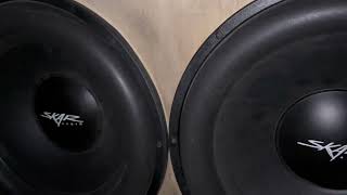 2 SKAR AUDIO 18’S BEATIN’ IN THE BACK OF THE WEREBLAZER Biggest Upgrade Yet [upl. by Fang]